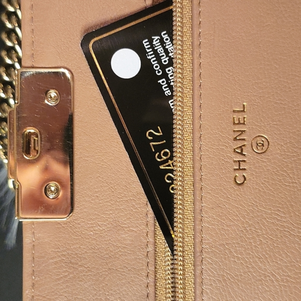SOLD ๐ Chanel WOC Nude pink wallet on Chain - Picture 12 of 16